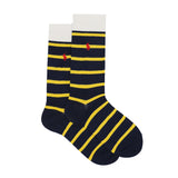 BLACK POLO STRIPES SOCKS