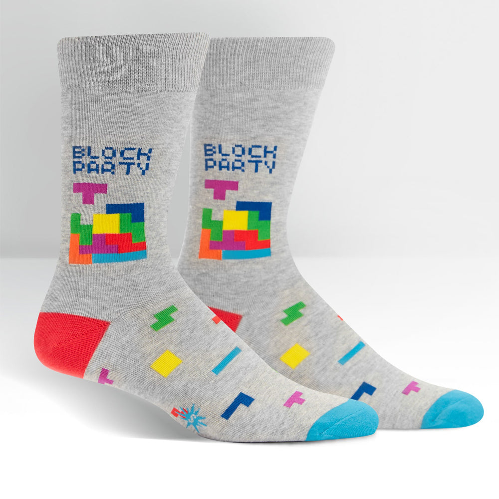 BLOCK PARTY TETRIS SOCKS