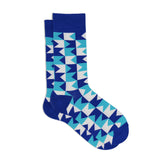 BLUE NOVELTY SIGNATURE SOCKS