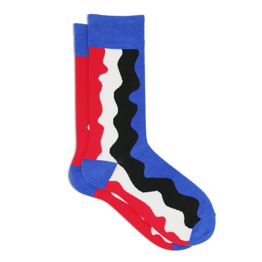 BLUE WAVES SOCKS