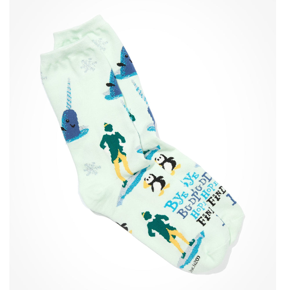 BYE BUDDY HOPE YOU FIND YOUR DAD SOCKS