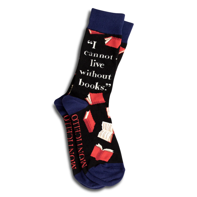 BOOK QUOTE SOCKS