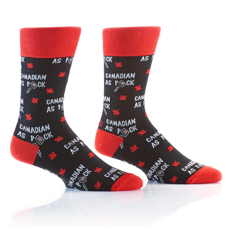 CANADIAN AS PUCK SOCKS