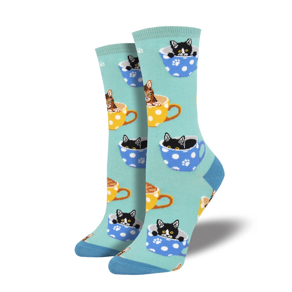 CAT FEINATED SOCKS