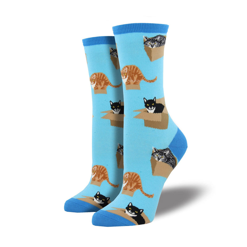 CAT IN A BOX SOCKS