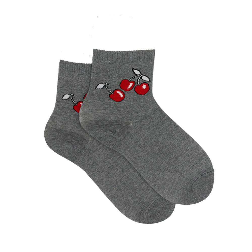 CHERRY ANKLE SOCKS