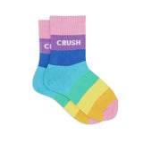 COLORFUL CRUSH ANKLE SOCKS