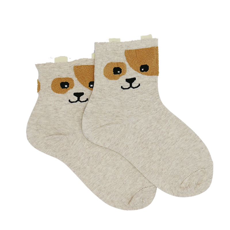 CUTE FACE ANKLE SOCKS
