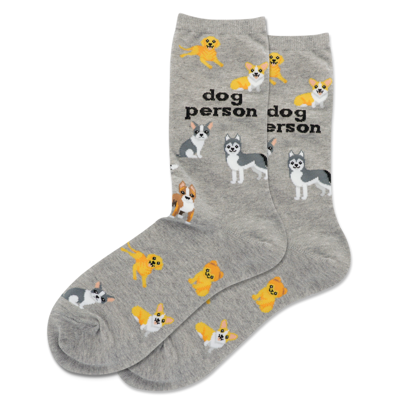 DOG PERSON SOCKS