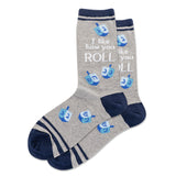 I LIKE HOW YOU ROLL CREW SOCKS