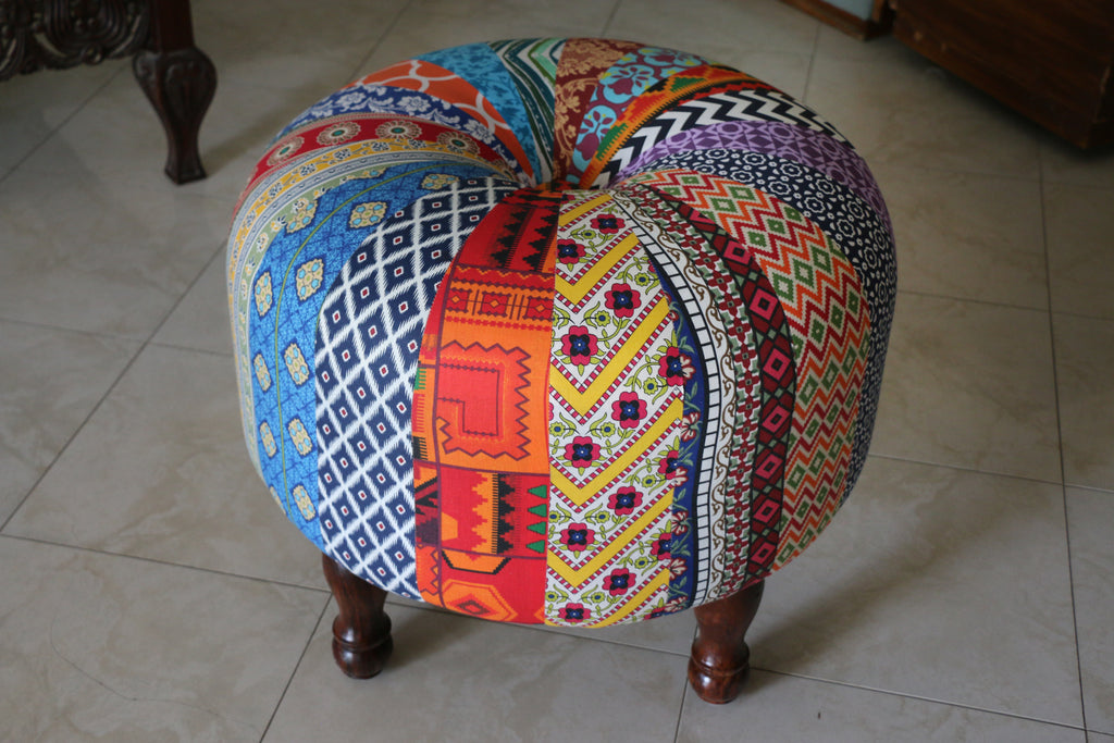 26"X22" SHEESHAM ROYAL MARRAKESH OTTOMAN