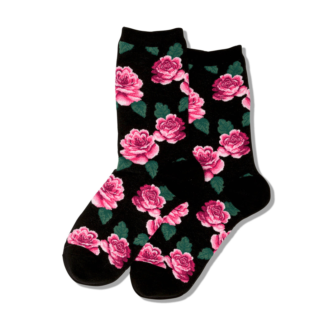 ROSE PRINT SOCKS