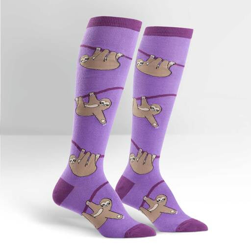 SLOTH KNEE HIGH SOCKS