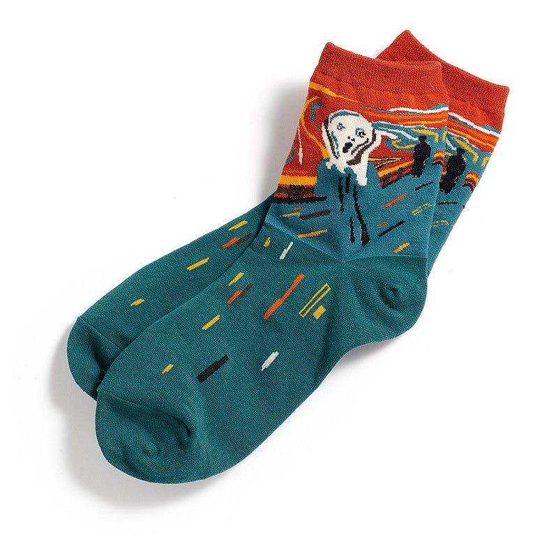 THE SCREAM ANKLE SOCKS