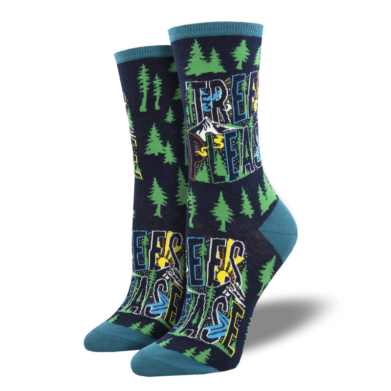 TREES PLEASE SOCKS