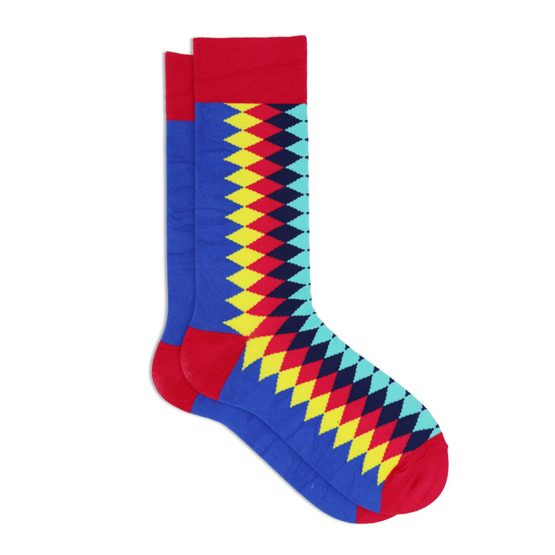 TRIANGLE DRESS SOCKS