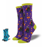 WITCH CAT SOCKS
