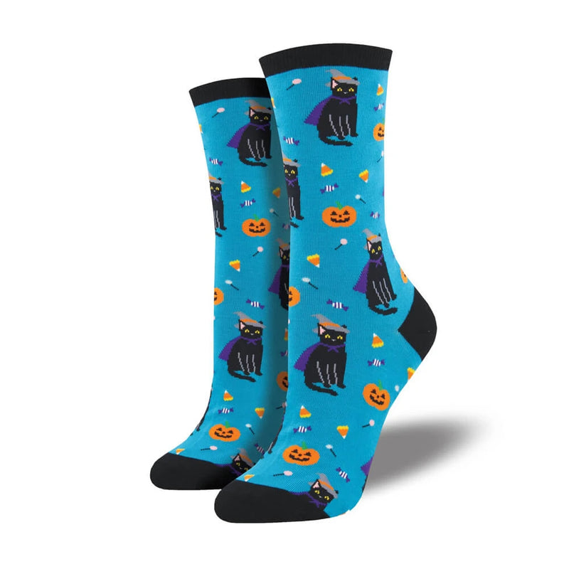 WITCH CAT SOCKS