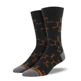 CAFFEINE THE MOLECULE SOCKS