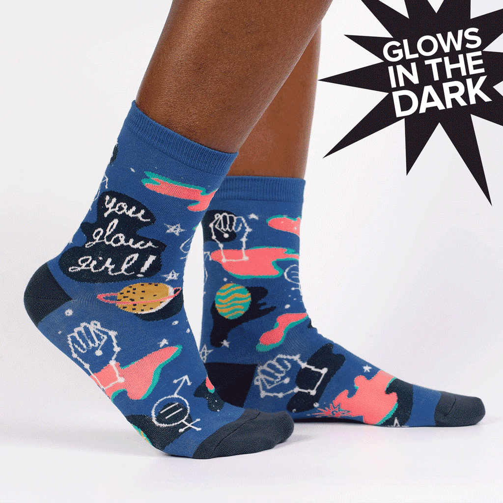 YOU GLOW GIRL SOCKS