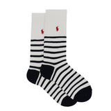 WHITE POLO STRIPES SOCKS