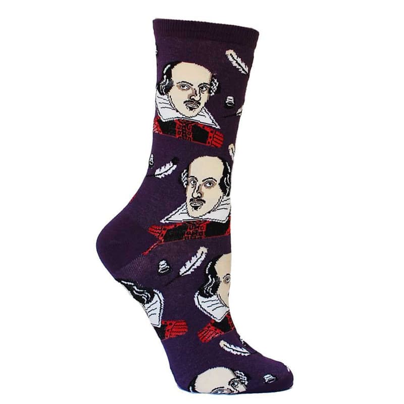 WILLIAM SHAKESPEARE SOCKS