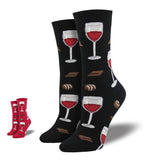WINE AND CHOCOLATE SOCKS