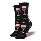 WINE AND CHOCOLATE SOCKS