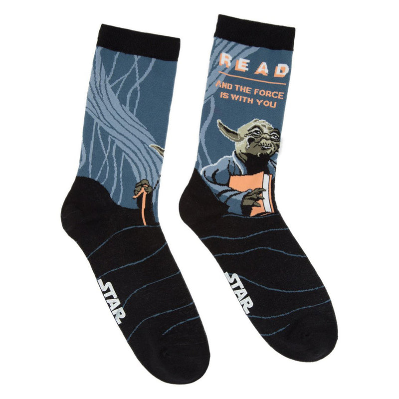 YODA STAR WARS READ SOCKS