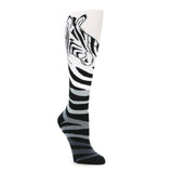 ZEBRA KNEE HIGH SOCKS