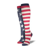 AMERICAN FLAG KNEE HIGH SOCKS