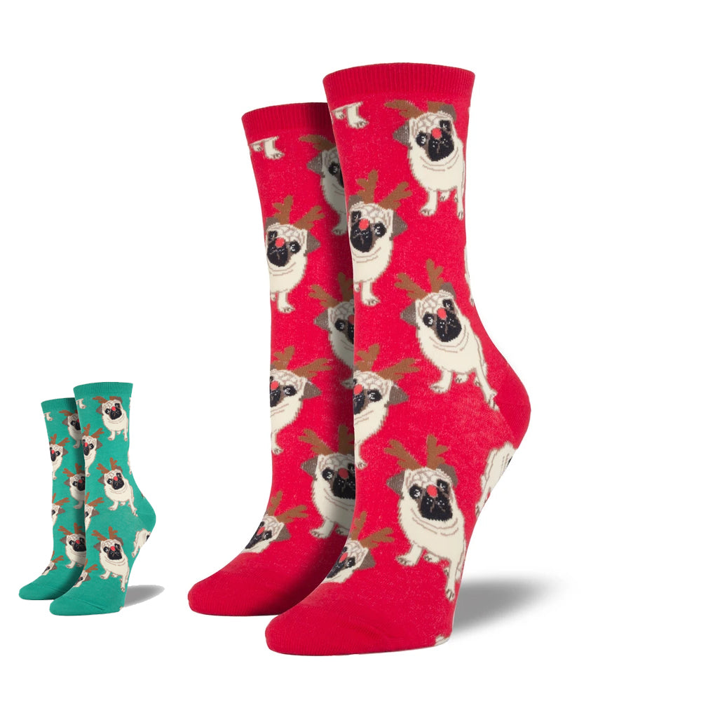 ANTLER PUG SOCKS