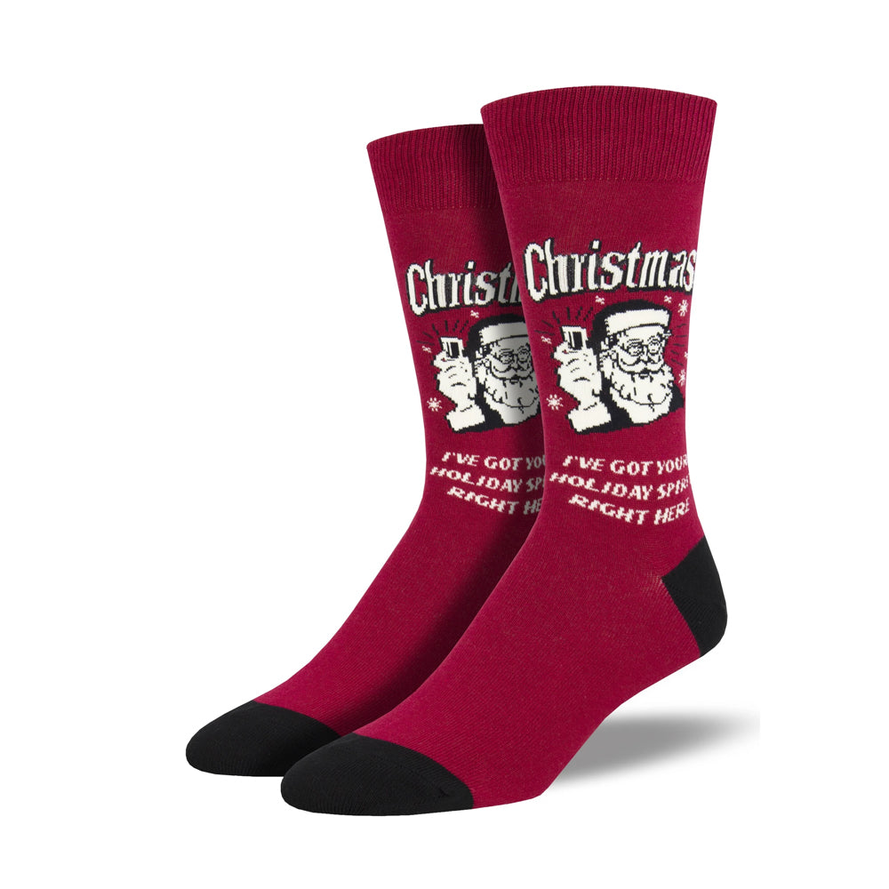 CHRISTMAS SPIRIT SOCKS