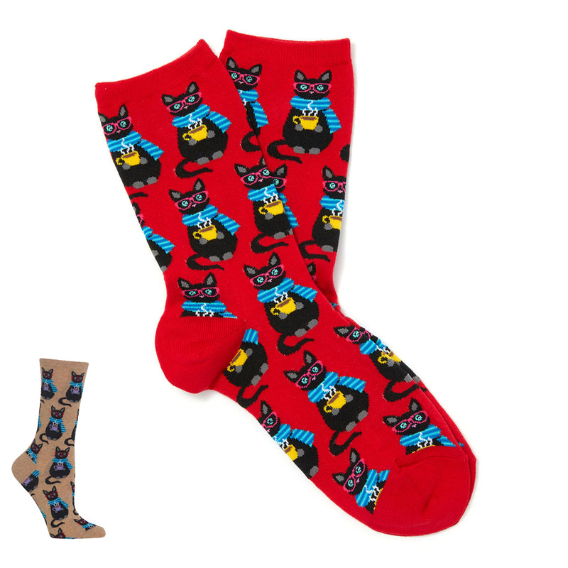 COFFEE CAT SOCKS