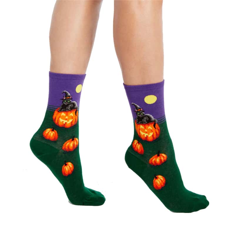 CAT WITCH SOCKS