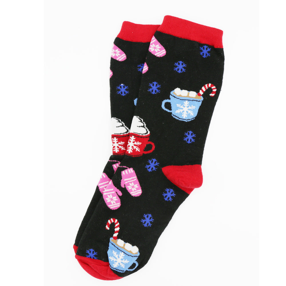 WINTER HOT CHOCOLATE SOCKS