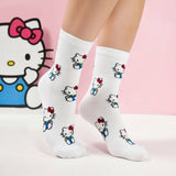 HELLO KITTY ALL-OVER PRINT SOCKS