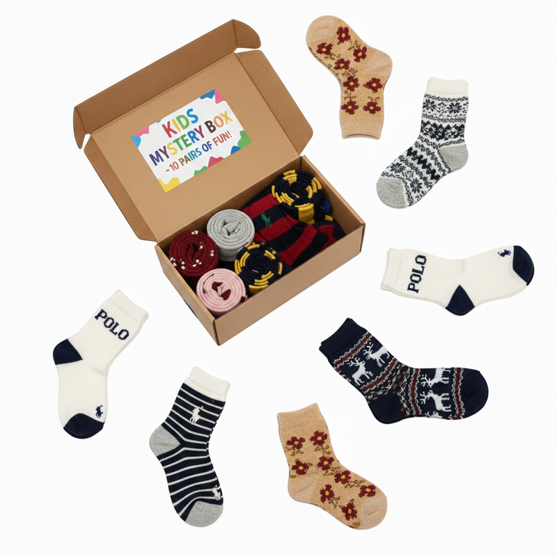 RL POLO KIDS MYSTERY BOX - 10 PAIRS