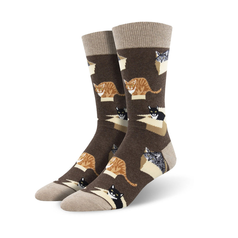 CAT IN A BOX SOCKS