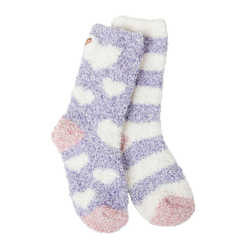HEARTS COZY WARM SOCKS - KIDS