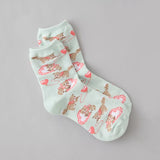 CAT LOVE HEARTS SOCKS
