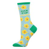 SUCK IT UP BUTTERCUP SOCKS