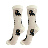 BLACK DACHSHUND SOCKS