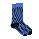 CHECKMATE BLUES SOCKS