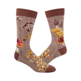 MUSHROOM HEATHER SOCKS