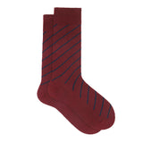 MOCHA STRIPES SOCKS