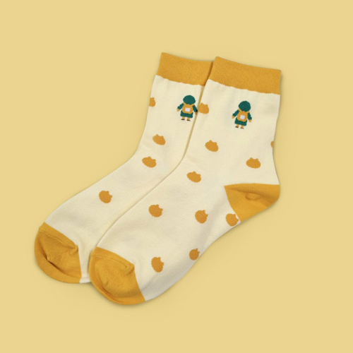 GOLDEN POLKA STROLLS SOCKS