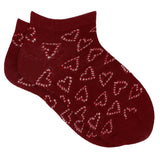 HEARTS ANKLE SOCKS