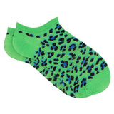 LEOPARD PRINT ANKLE SOCKS