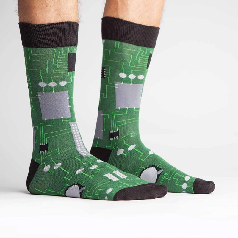 CIRCUIT BOARD CREW SOCKS